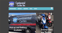 Desktop Screenshot of continentalcycles.com